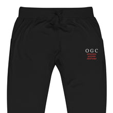 Load image into Gallery viewer, Unisex Joggers (Black/White/Red)