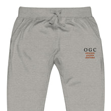 Load image into Gallery viewer, Unisex Joggers (Grey/Black/Orange)