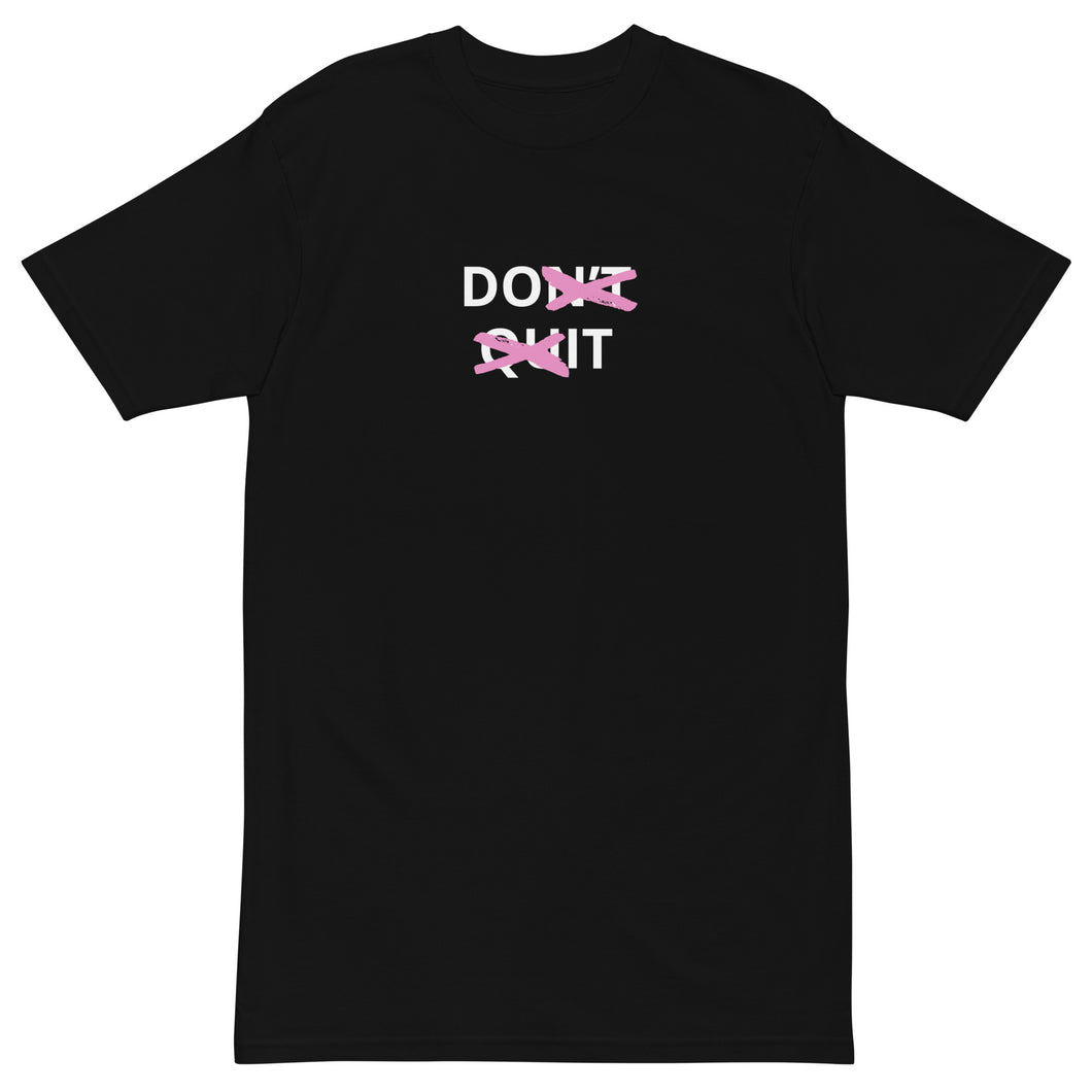 Don’t Quit T-Shirt (Lavender Rose)