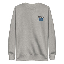 Load image into Gallery viewer, Unisex Crew Neck Pullover (Grey/Black/Blue)
