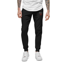 Load image into Gallery viewer, Unisex Joggers (Black/White/Red)
