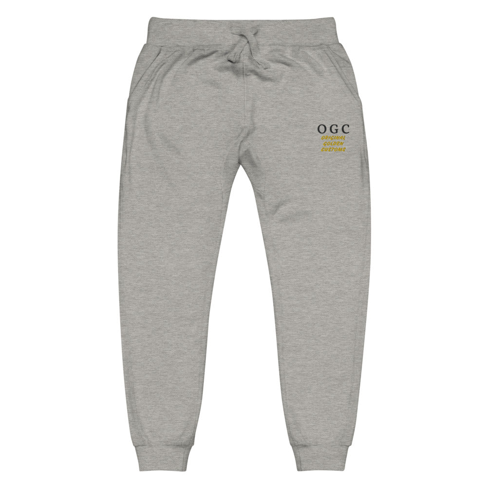 Unisex Joggers (Grey/Black/Yellow)